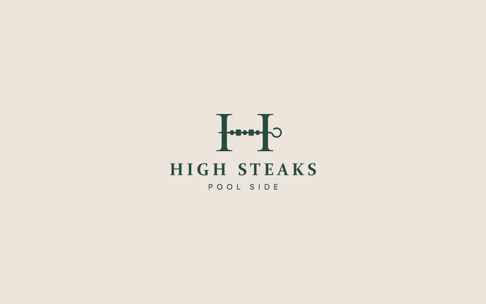 High Steaks Pool Side logo — photography to follow.